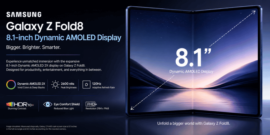 Samsung Galaxy Z Fold8 lineup showcased at Galaxy Unpacked 2026